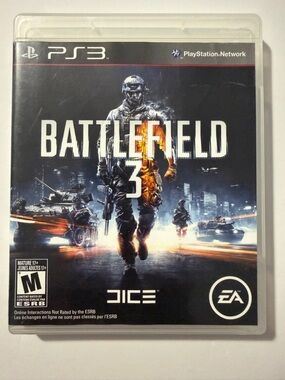 Battlefield 3 PS3 Complete w/ Case Manual Inserts